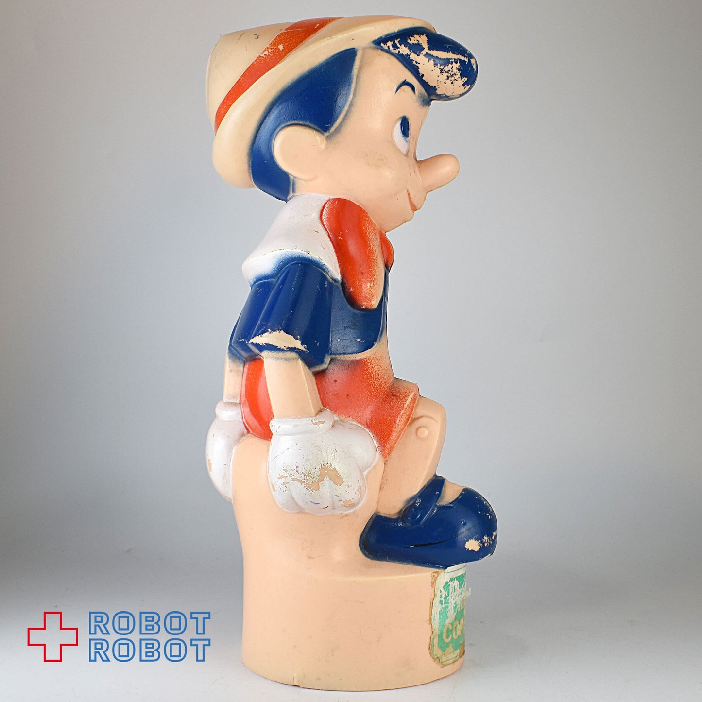 WDP ピノキオ コインバンク ソフビ貯金箱