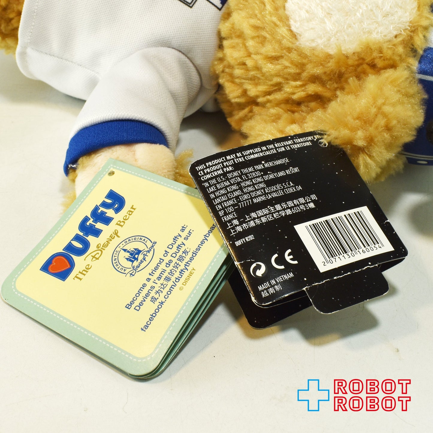 WDW限定 ディズニー ダッフィー R2-D2 コスチューム ぬいぐるみ ぬいぐるみ人形 紙タグ付き