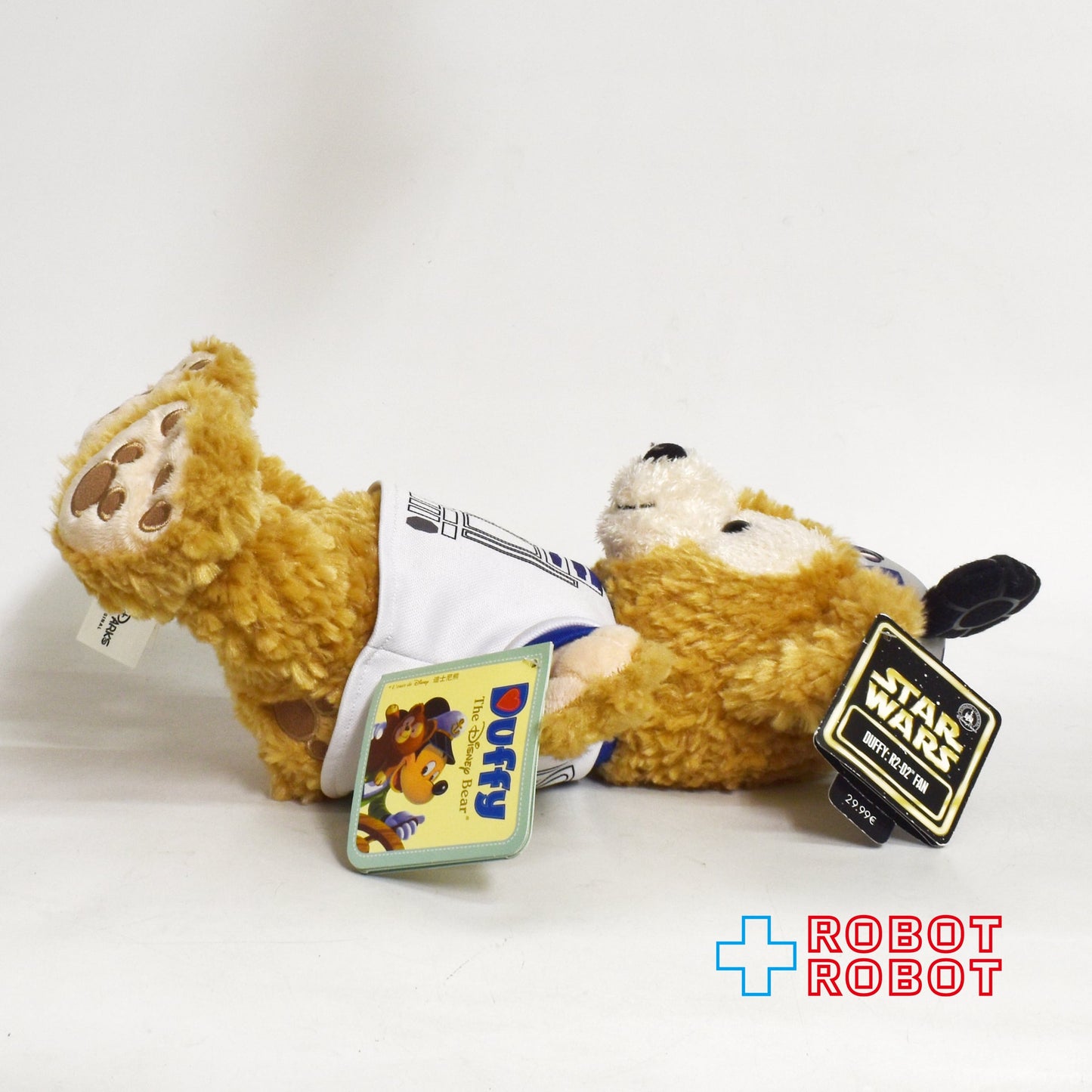 WDW限定 ディズニー ダッフィー R2-D2 コスチューム ぬいぐるみ ぬいぐるみ人形 紙タグ付き