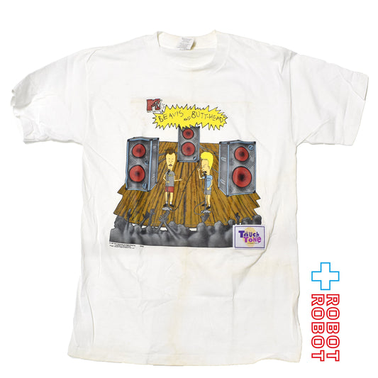 ワイルドオーツ ビーバス & バットヘッド プリント Tシャツ 90's USA製 Lサイズ