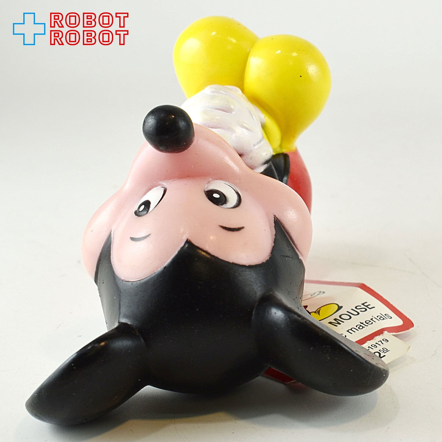 ディズニー ミッキーマウス おすわり スクイーク ソフビ ラバードール KOREA