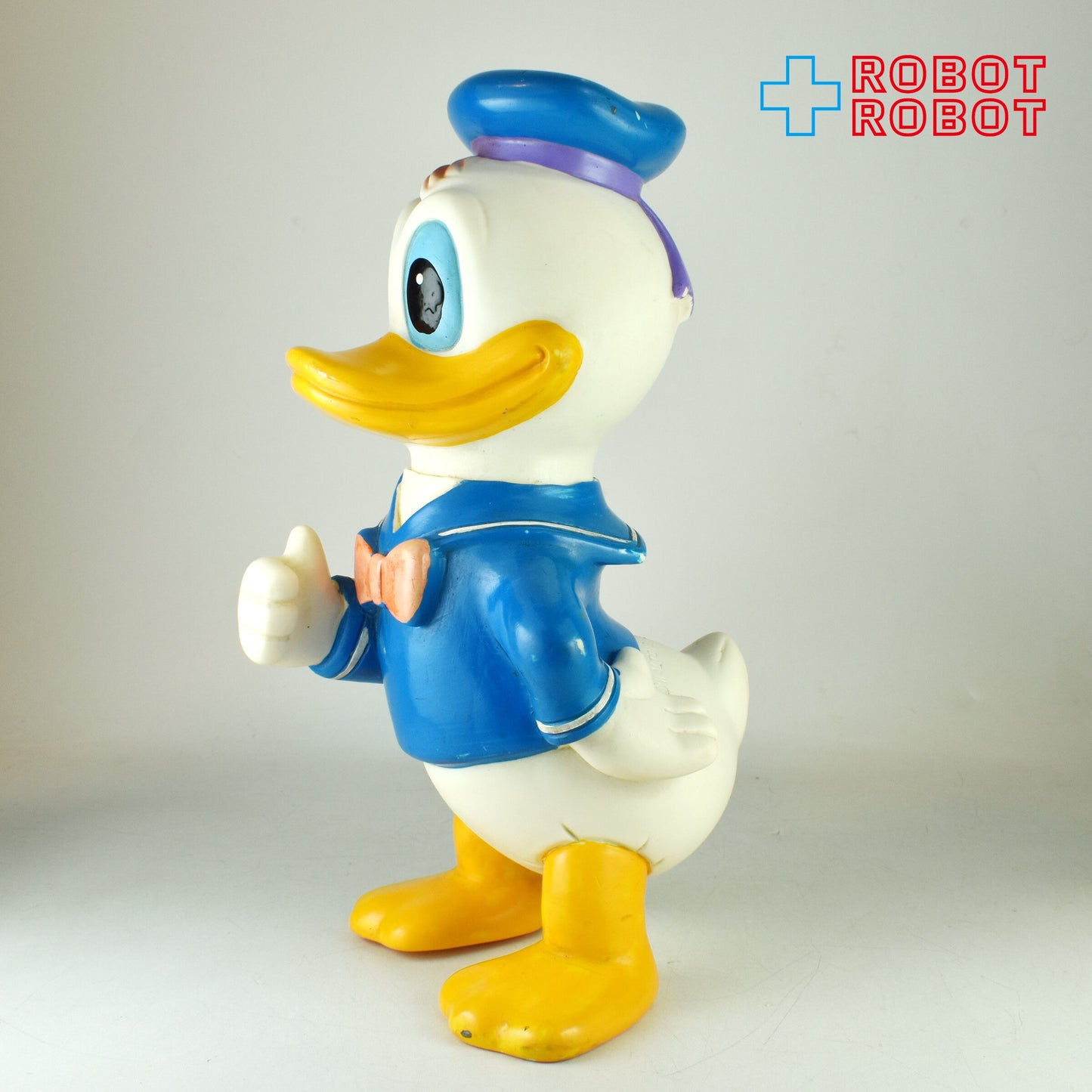 ディズニー ドナルドダック ソフビドール サムズアップ メイドイン台湾