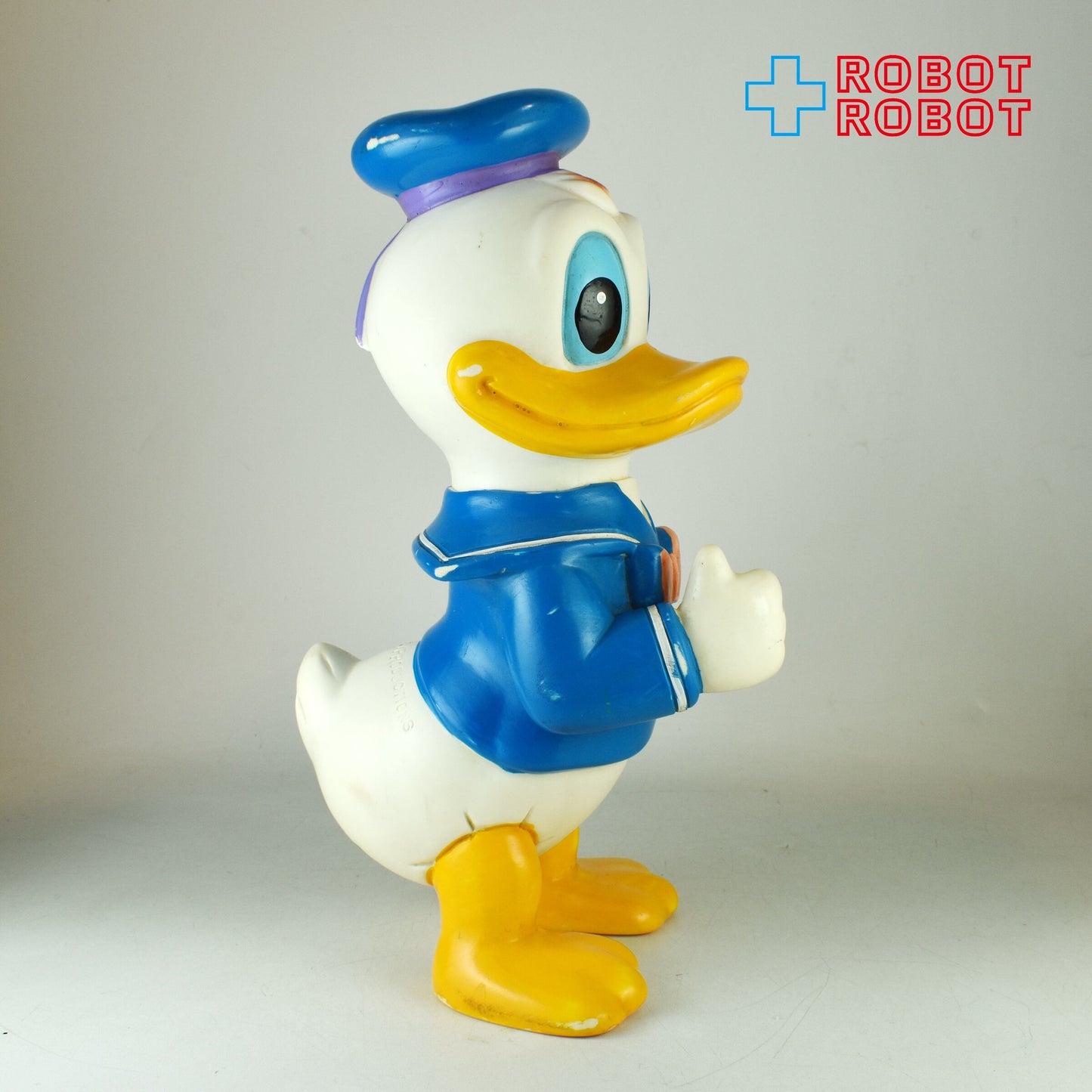 ディズニー ドナルドダック ソフビドール サムズアップ メイドイン台湾