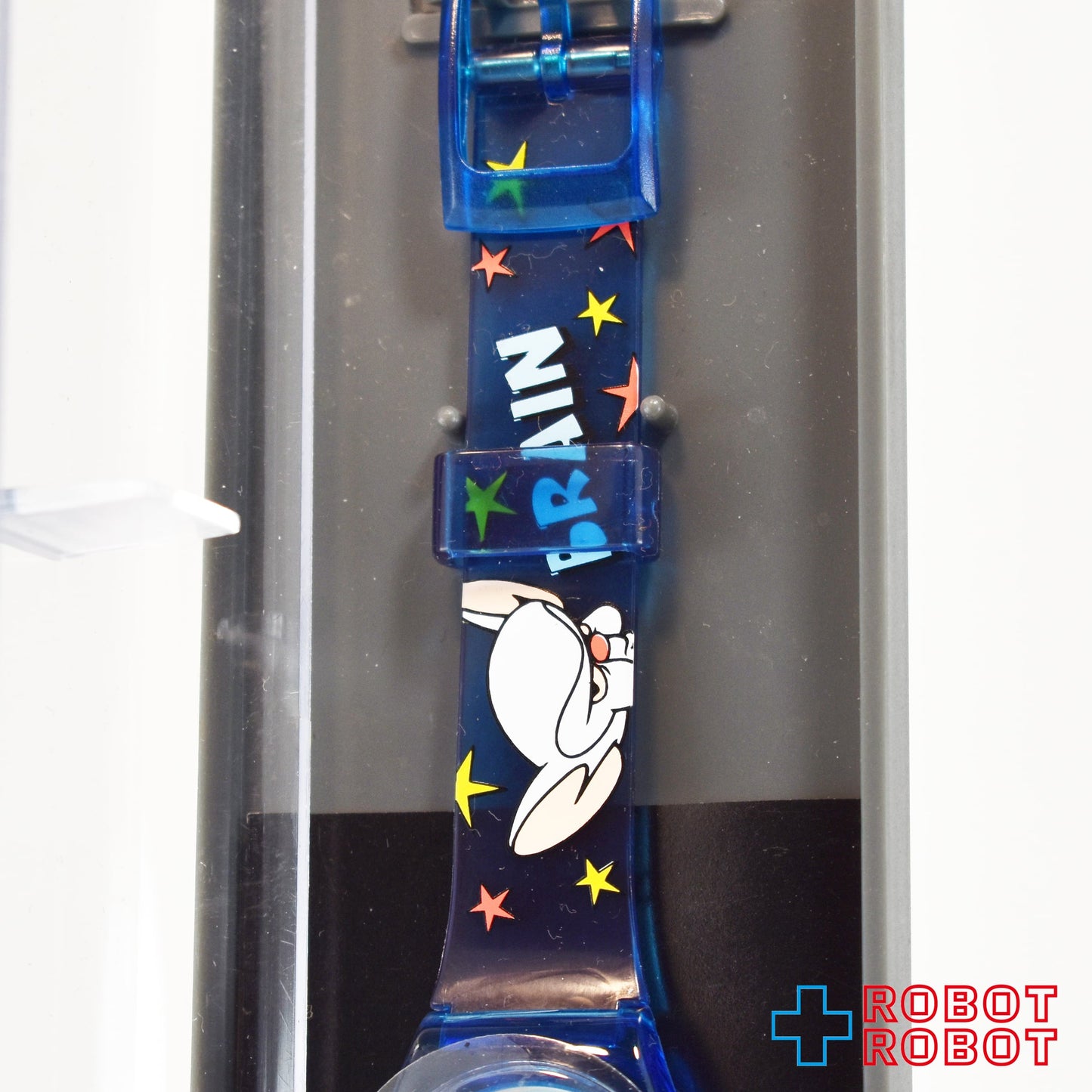 ワーナーブラザーズ・スタジオストア ピンキー & ブレイン 腕時計 ケース付き 1998