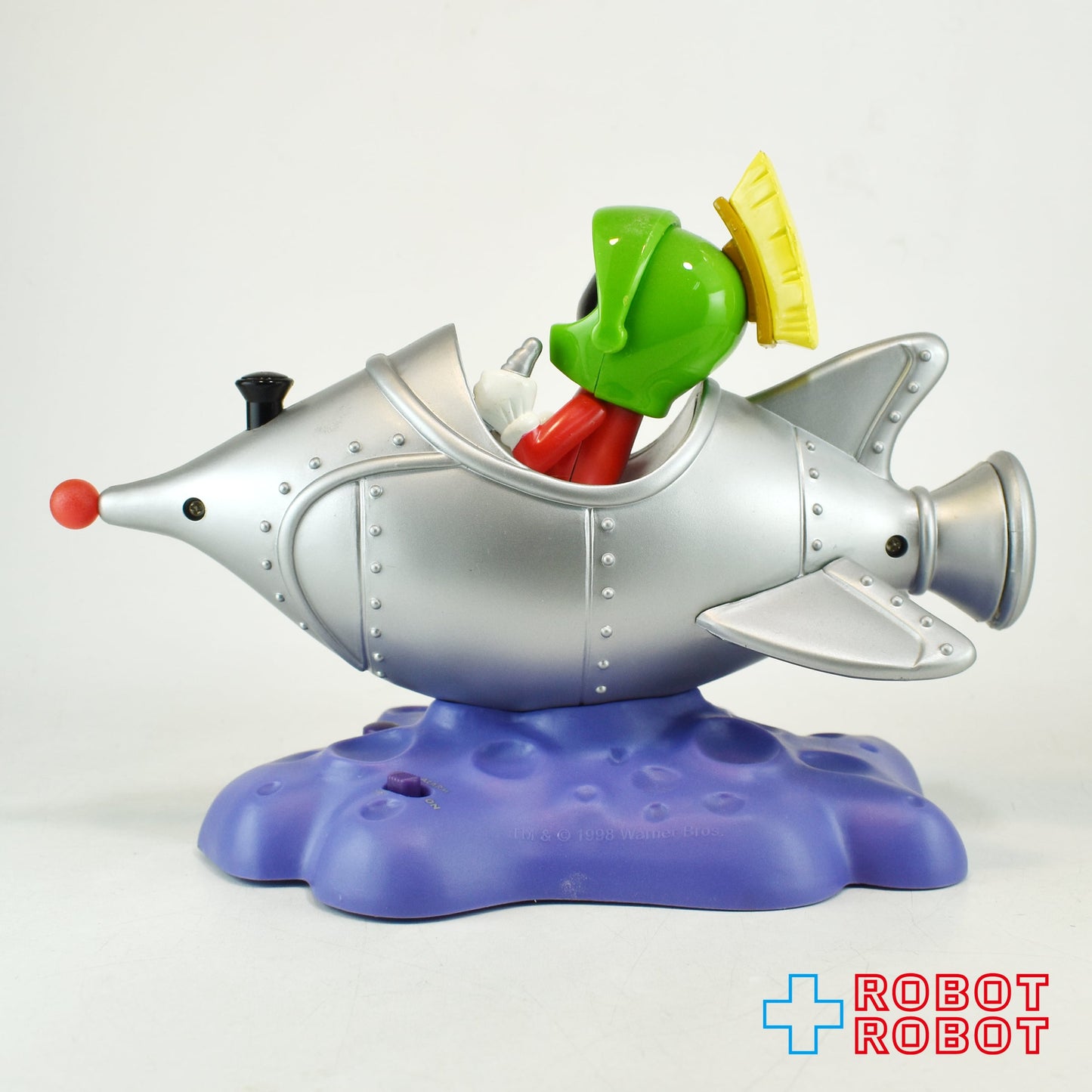 ルーニー・テューンズ マービン・ザ・マーシャン 目覚まし時計 フィギュア 箱付き