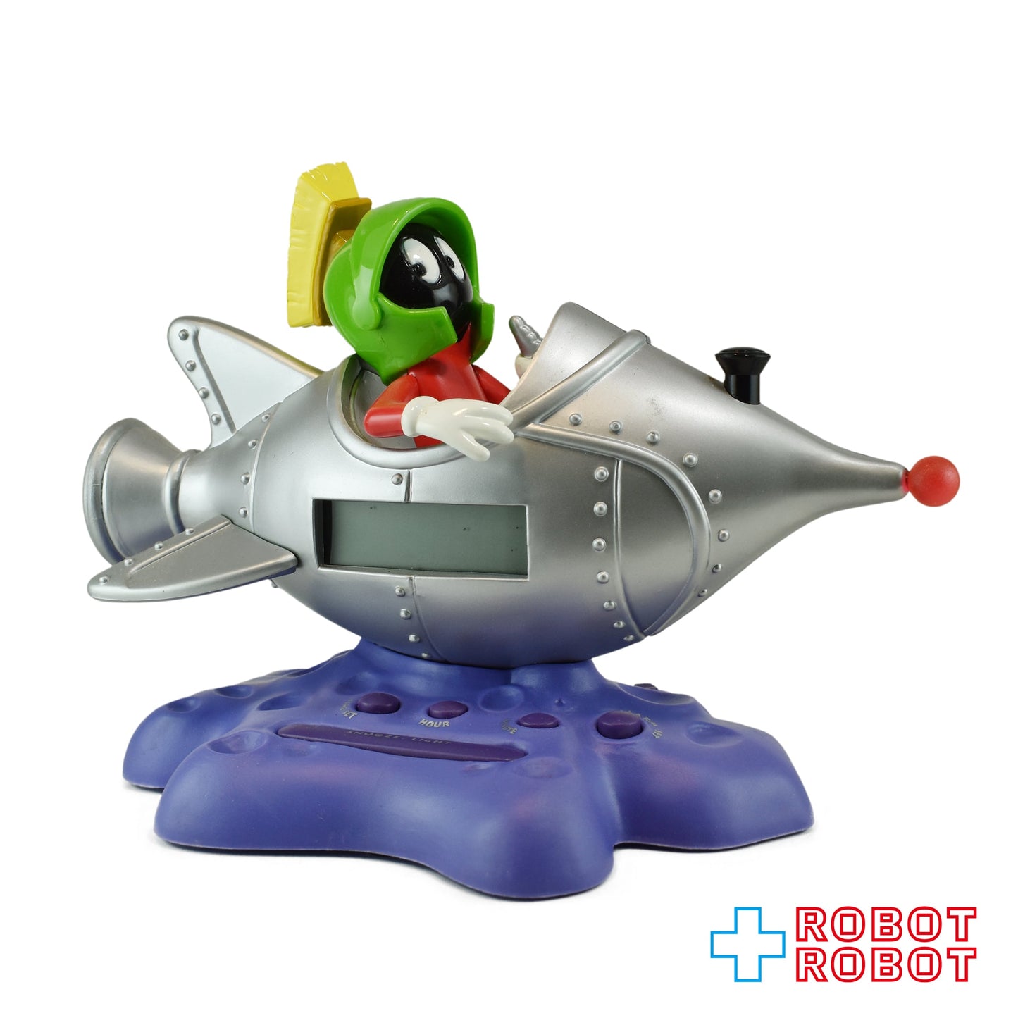 ルーニー・テューンズ マービン・ザ・マーシャン 目覚まし時計 フィギュア 箱付き