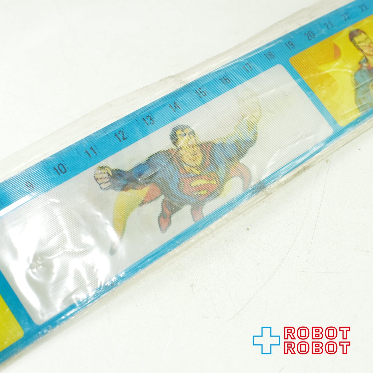 スーパーマン 25cm レンチキュラー プラスチック定規 1979 日本製