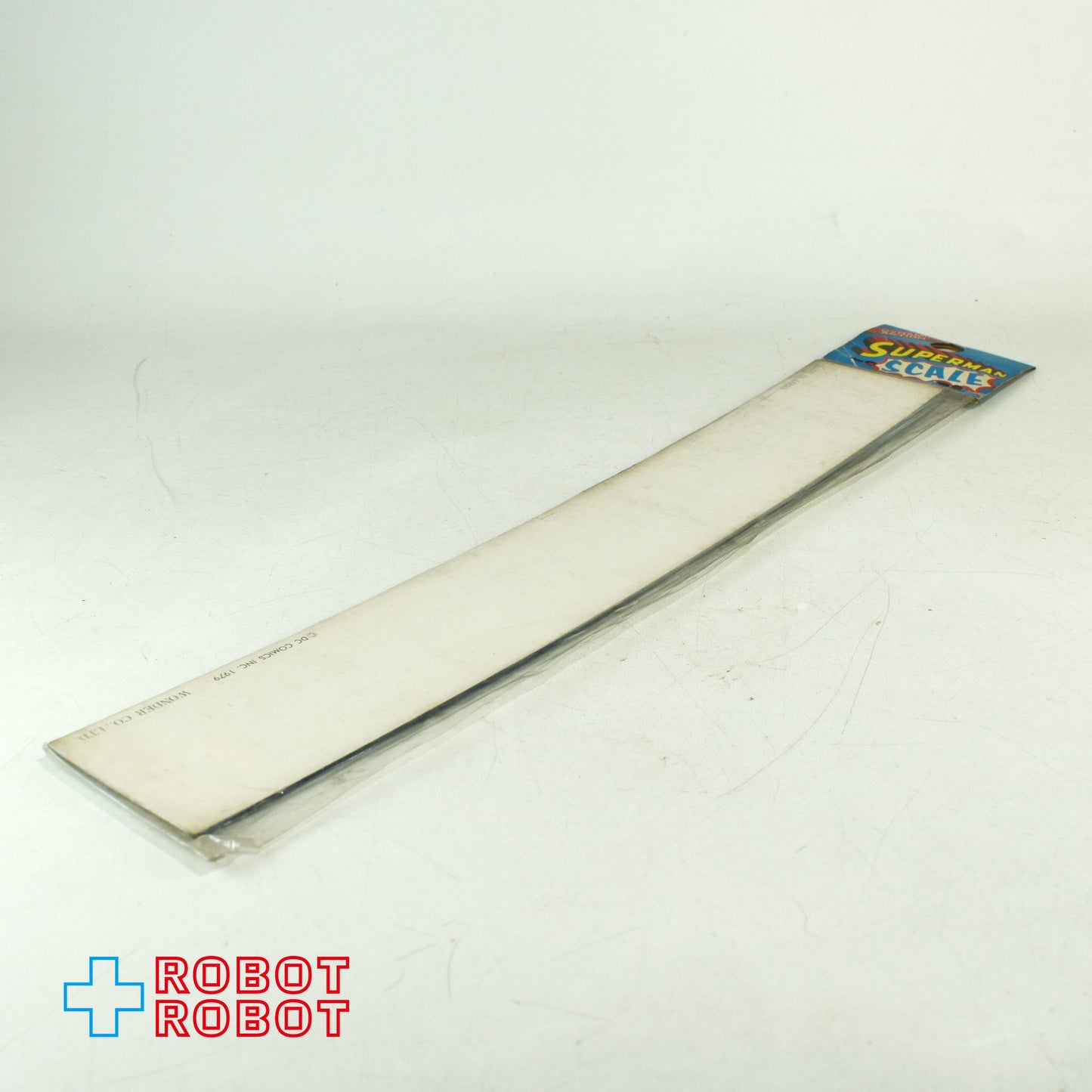 スーパーマン 25cm レンチキュラー プラスチック定規 1979 日本製