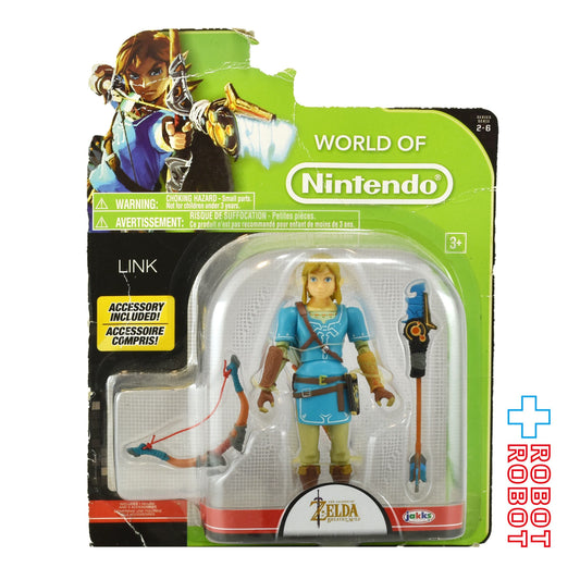 ワールドオブニンテンドー ゼルダ ブレス オブ ザ ワイルド リンク 4インチアクションフィギュア 未開封 ※難有り