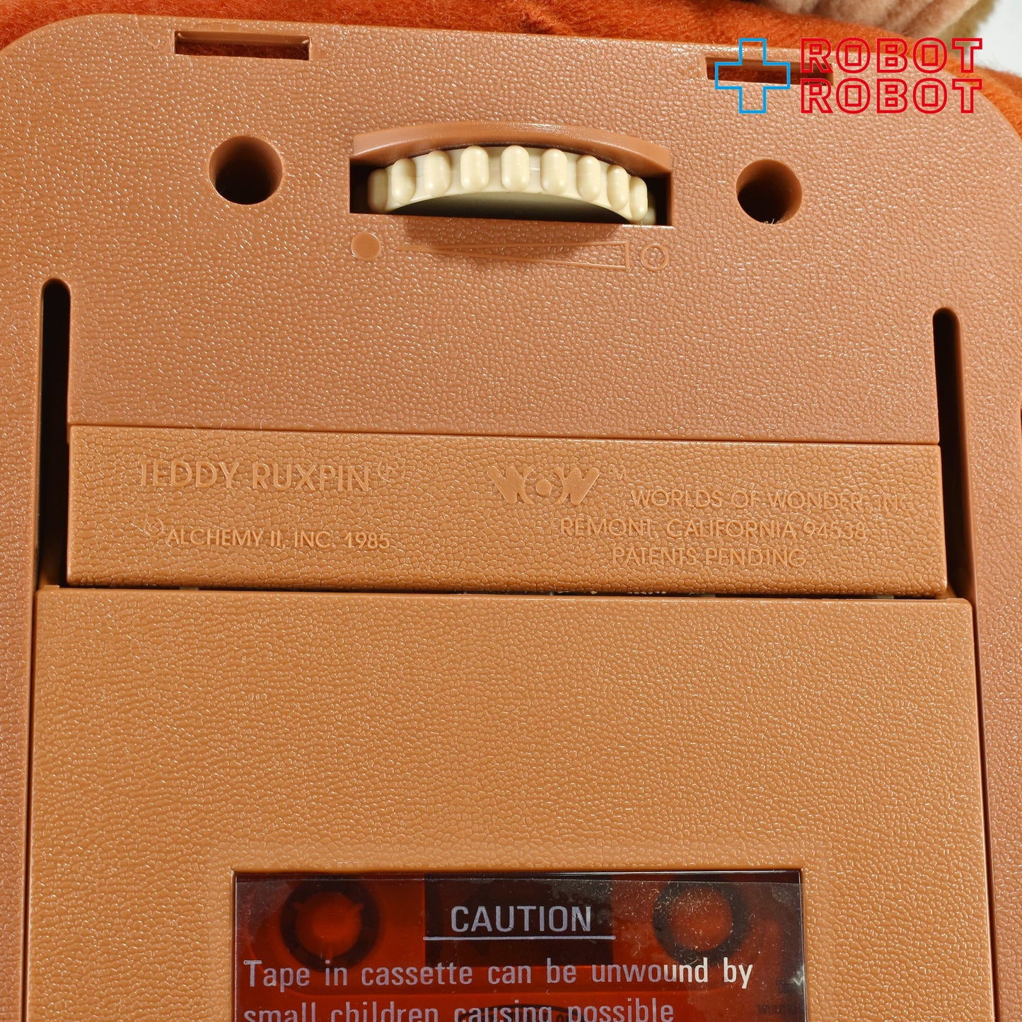 テディ・ラクスピン ぬいぐるみ型 カセットデッキプレイヤー 1985