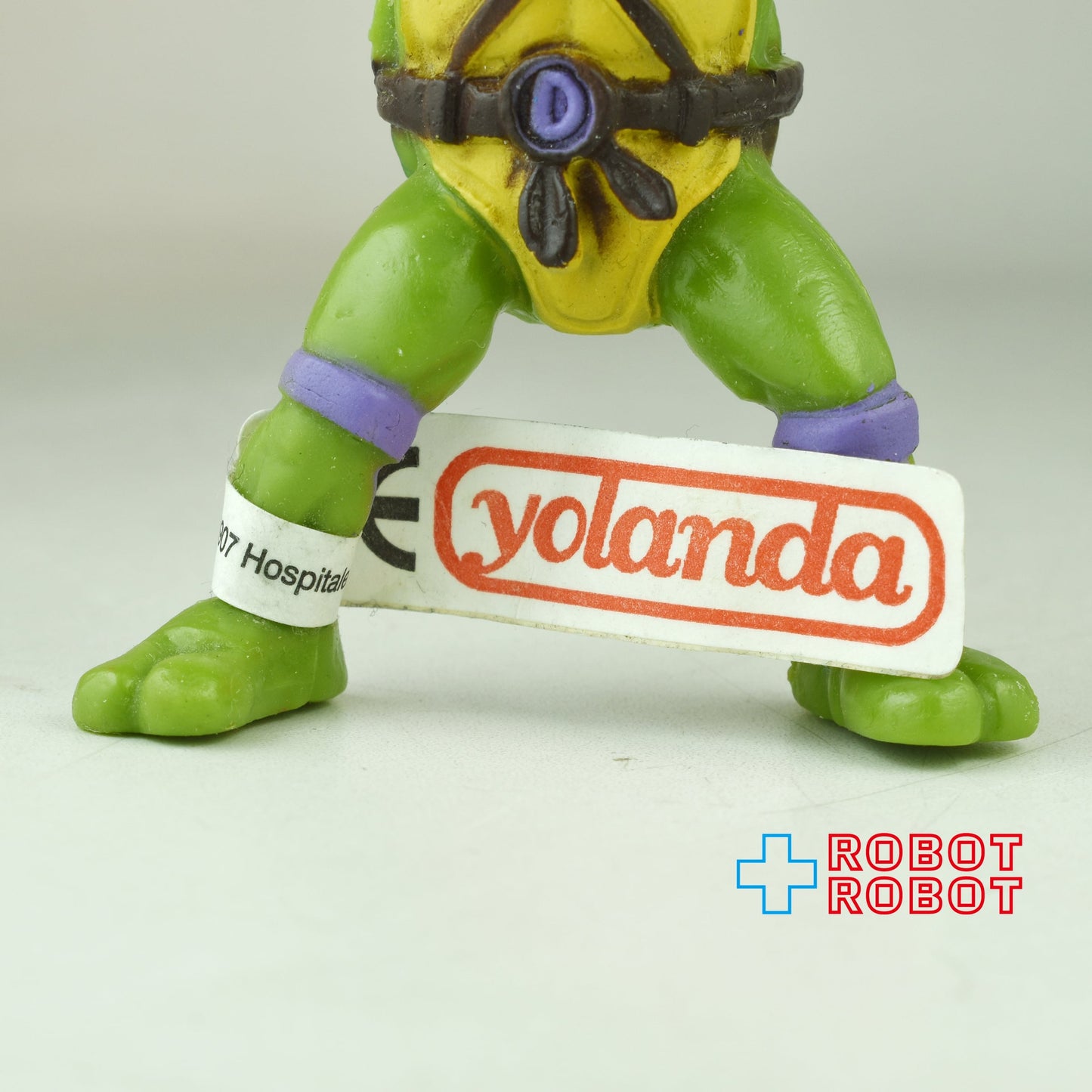 ニンジャ・タートルズ ドナテロ PVCフィギュア ヨランダ社 紙タグ付き