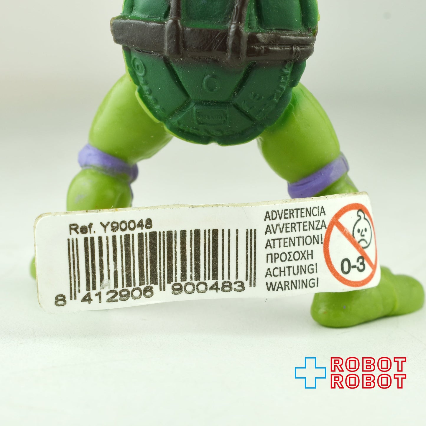 ニンジャ・タートルズ ドナテロ PVCフィギュア ヨランダ社 紙タグ付き