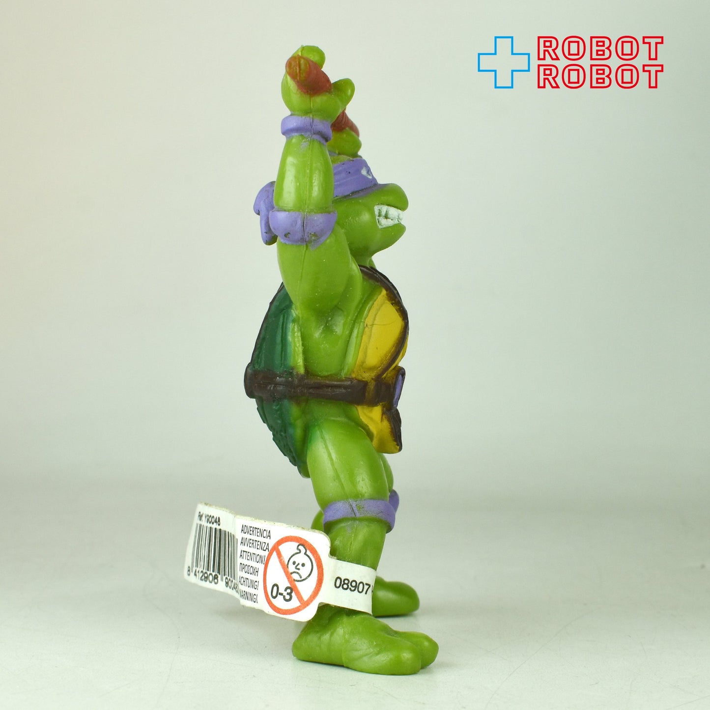 ニンジャ・タートルズ ドナテロ PVCフィギュア ヨランダ社 紙タグ付き