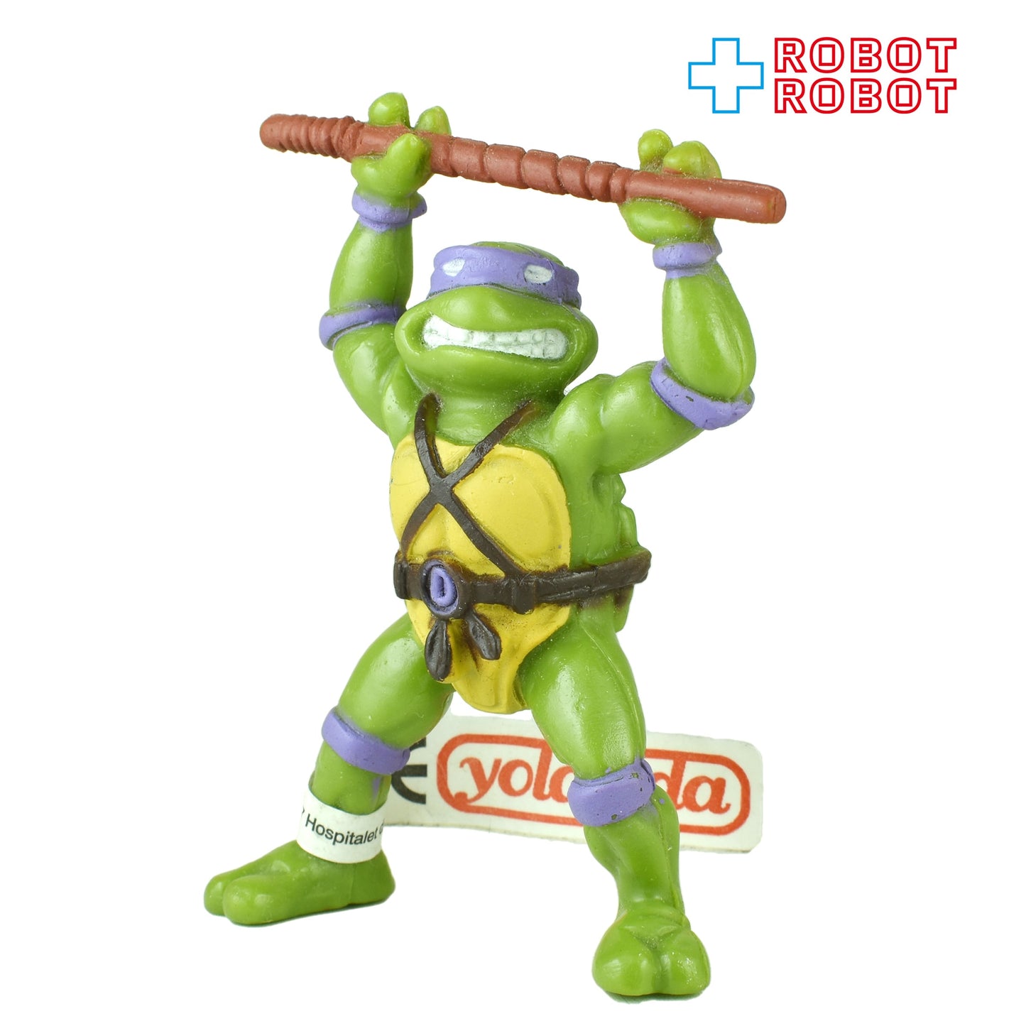 ニンジャ・タートルズ ドナテロ PVCフィギュア ヨランダ社 紙タグ付き