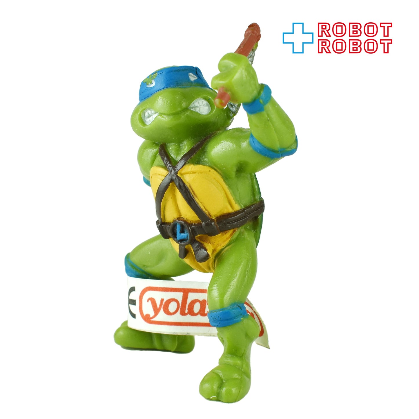 ニンジャ・タートルズ レオナルド PVCフィギュア ヨランダ社 紙タグ付き