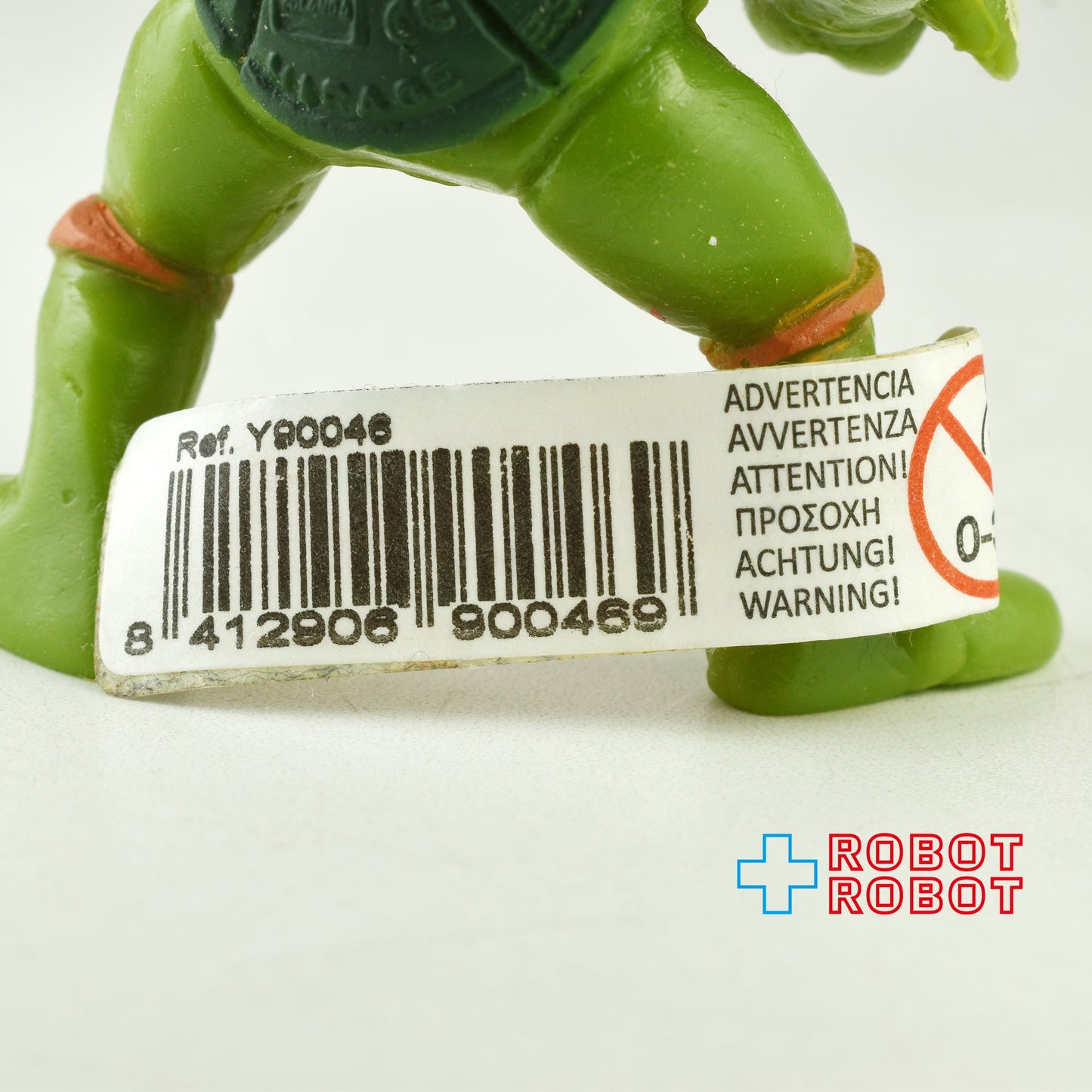 ニンジャ・タートルズ ミケランジェロ PVCフィギュア ヨランダ社 紙タグ付き