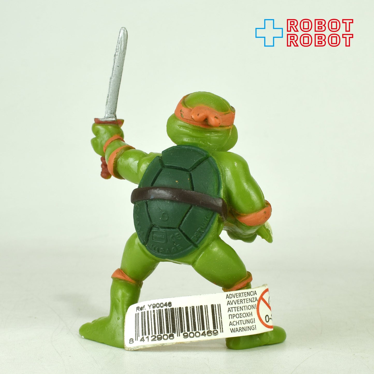 ニンジャ・タートルズ ミケランジェロ PVCフィギュア ヨランダ社 紙タグ付き