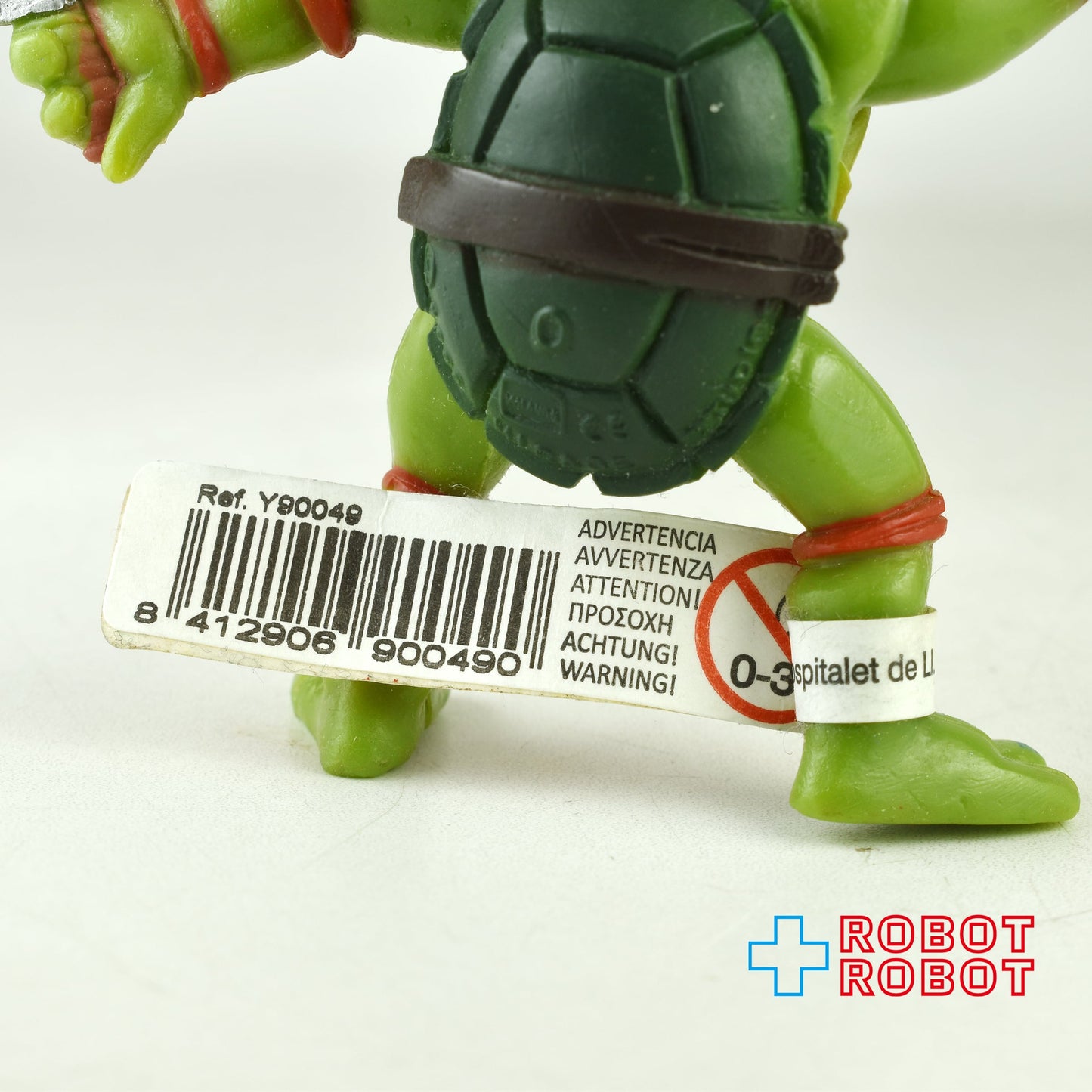 ニンジャ・タートルズ ラファエロ PVCフィギュア ヨランダ社 紙タグ付き