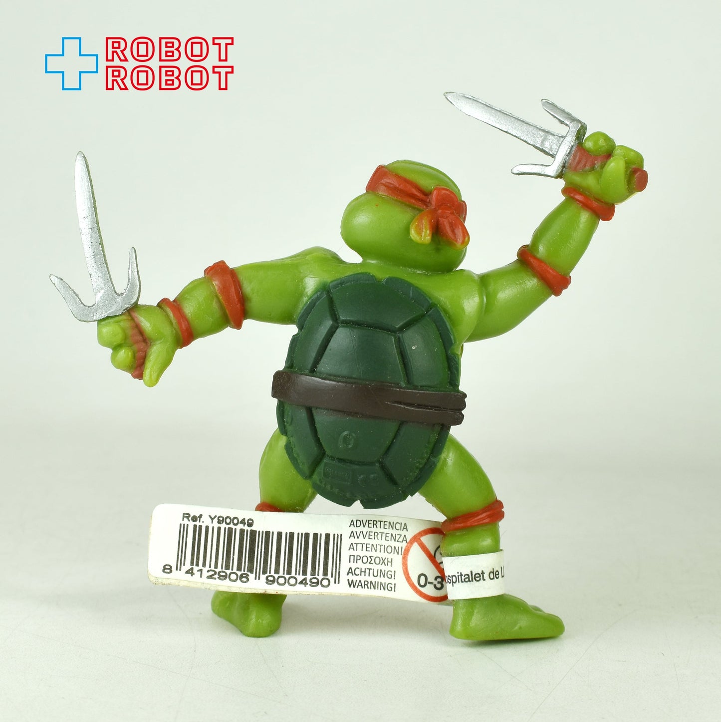 ニンジャ・タートルズ ラファエロ PVCフィギュア ヨランダ社 紙タグ付き