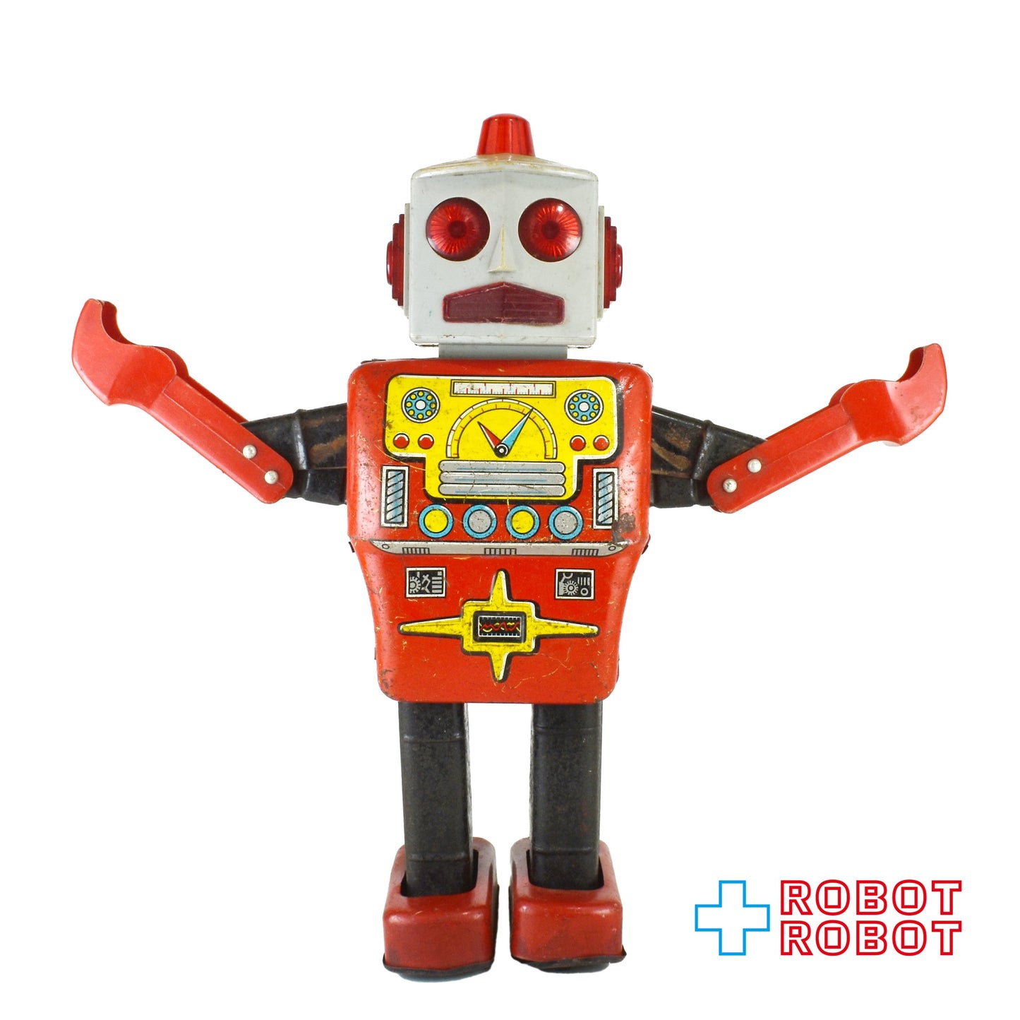 ヨネザワ玩具 マイティーロボット ゼンマイ歩行 ブリキロボ 1960年代 メイドインジャパン