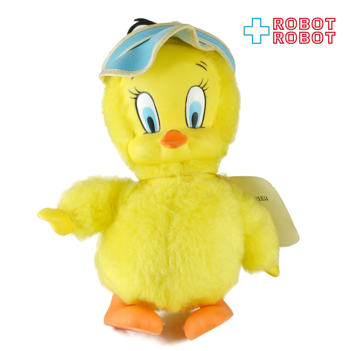 ルーニー・テューンズ トゥイーティー ソフビ顔ぬいぐるみ 紙タグ付 ヤングエポック社 ツィーティー