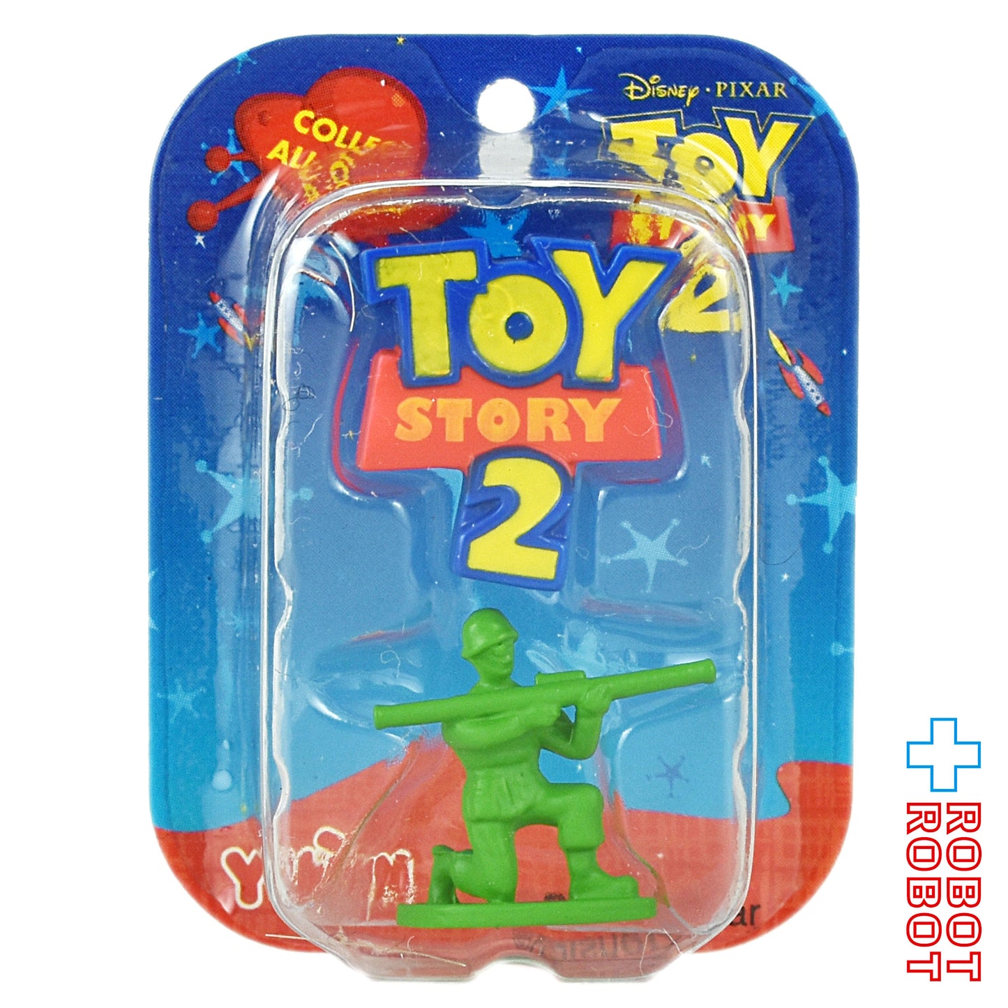 ユージン トイ・ストーリー2 ミニブリスターコレクション パート3 グリーンアーミーメン (C) & ロゴ フィギュア 未開封