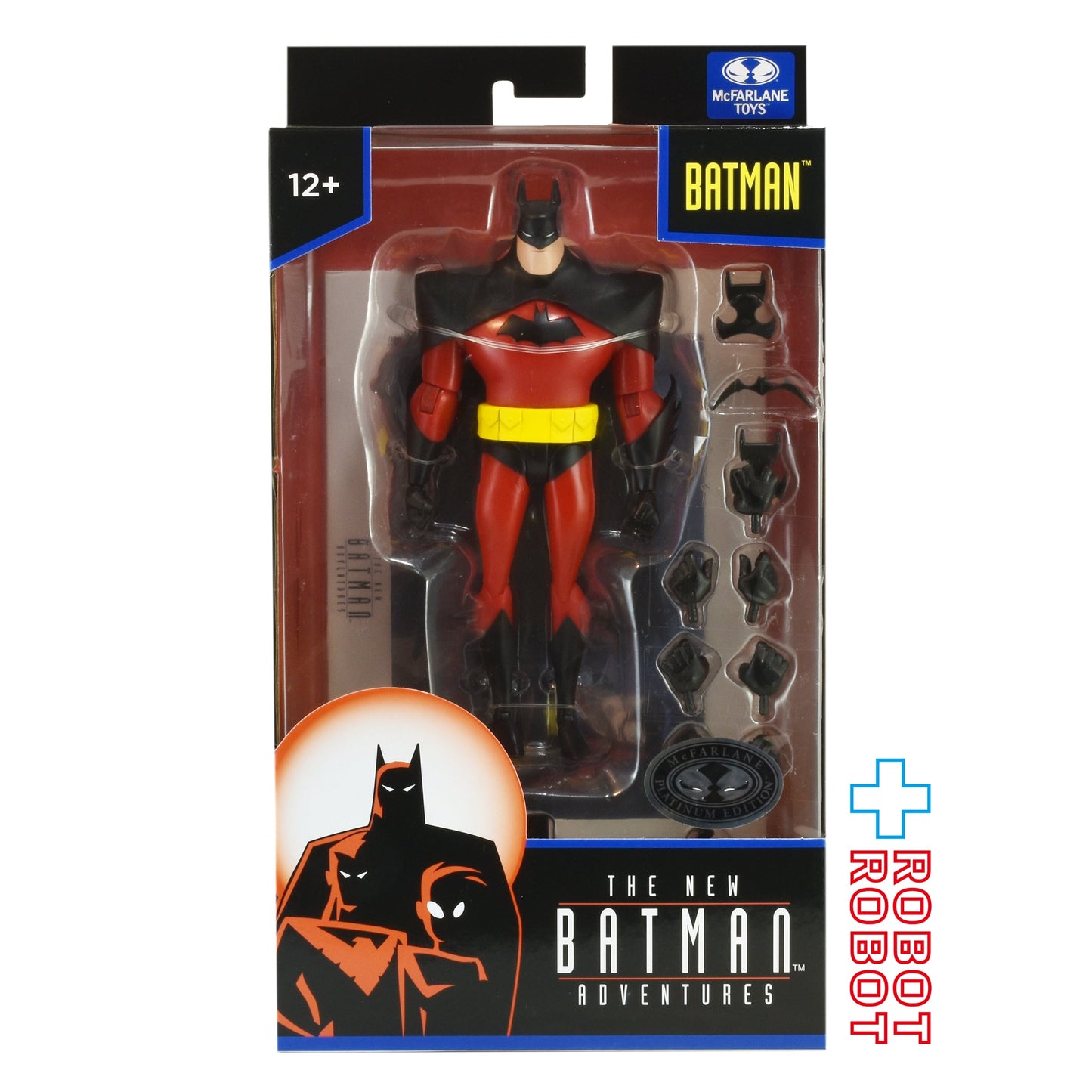 マクファーレン・トイズ DCダイレクト バットマン アニメイテッド #34 バットマン プラチナム・エディション 6インチ アクションフィギュア 国内版 未開封