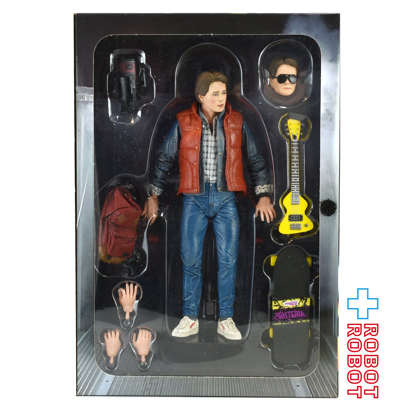 NECA バック・トゥ・ザ・フューチャー マーティ・マクフライ アルティメット 7インチ アクションフィギュア US版開封
