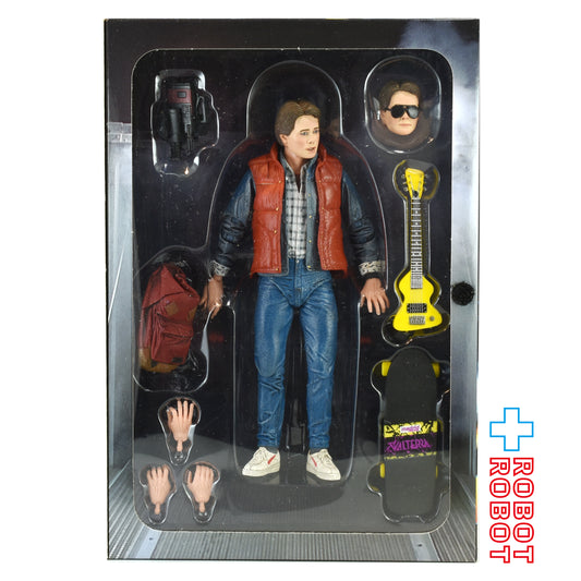 NECA バック・トゥ・ザ・フューチャー マーティ・マクフライ アルティメット 7インチ アクションフィギュア US版開封