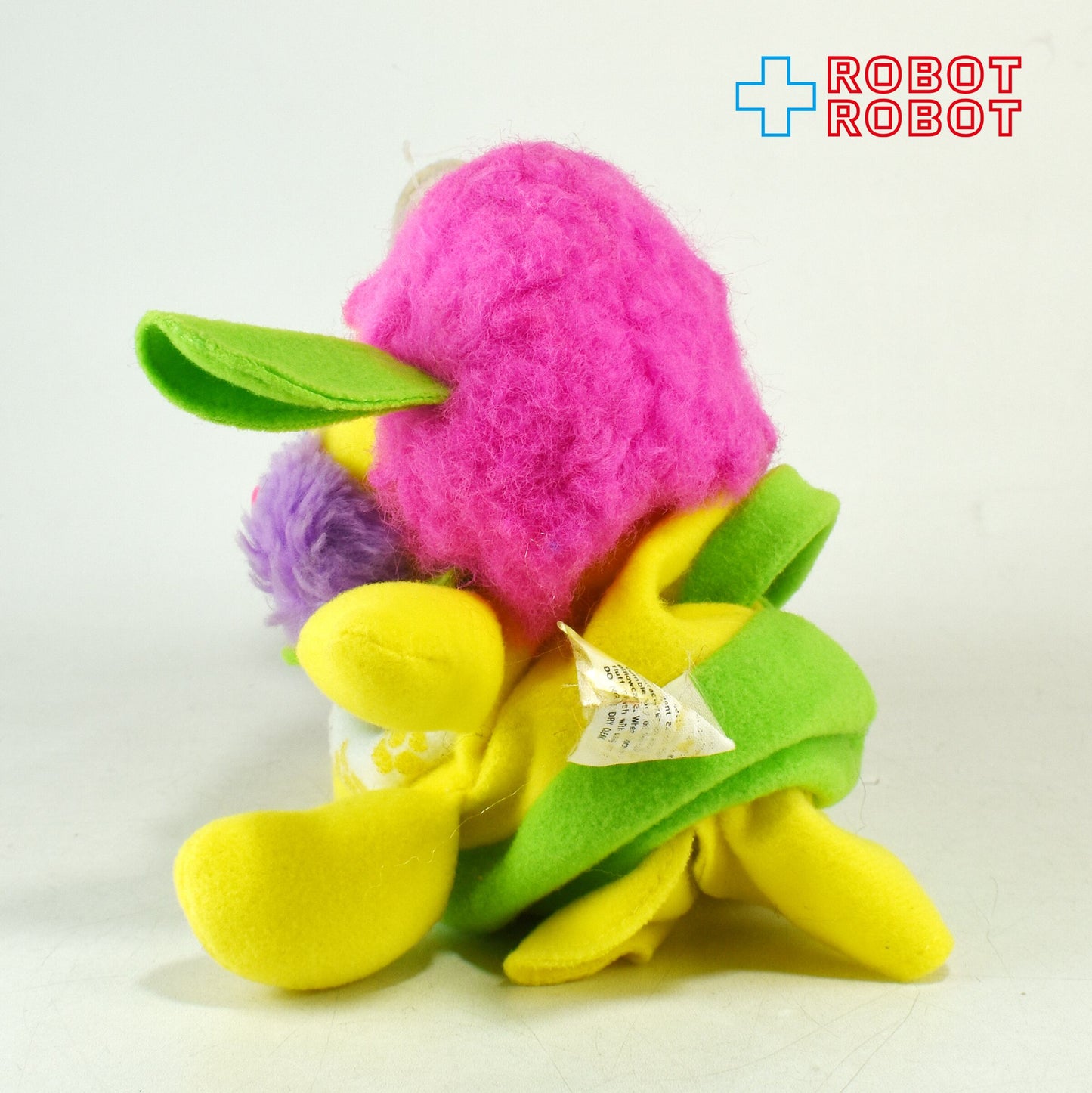 マテル フラワー ポップルズ イエロー ぬいぐるみ人形 1987