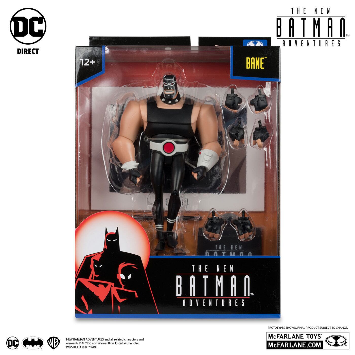 マクファーレン・トイズ DCダイレクト バットマン アニメイテッド ニュー・バットマン・アドベンチャーズ #16 ベイン 6インチ アクションフィギュア 国内版 未開封