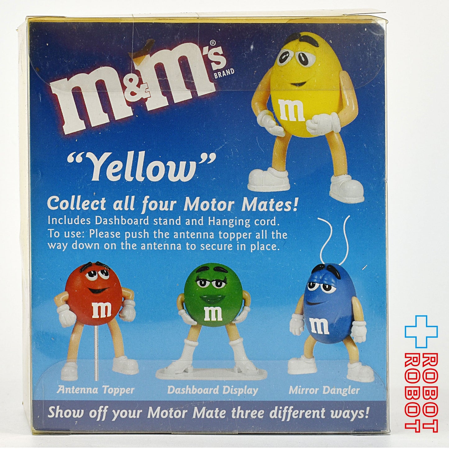 M&M's エムアンドエムズ イエロー モーターメイツ フィギュア 箱入