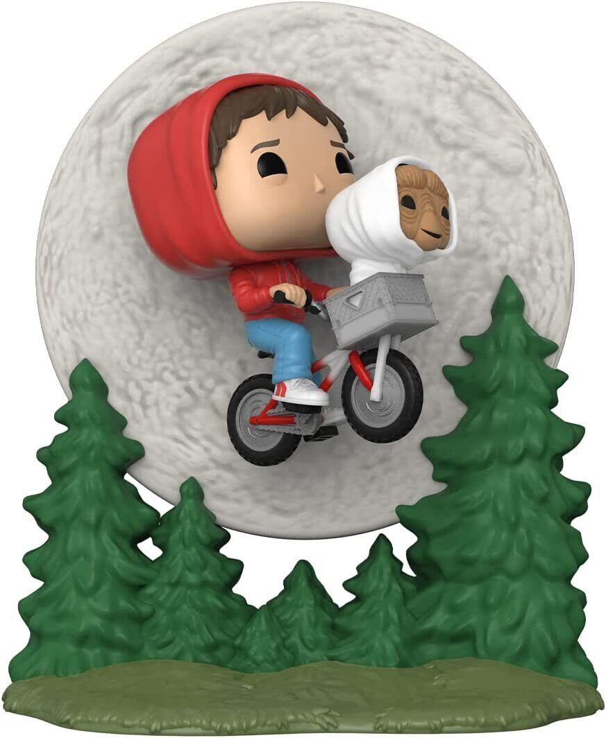 ファンコ POP! モーメント 1259 E.T. 40th エリオットとE.T. ビニールフィギュア 箱入未開封