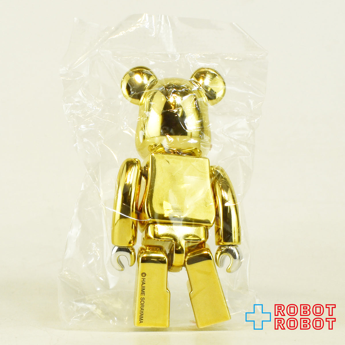 メディコム ベアブリック BE@RBRICK 100% [シリーズ 42] SECRET メディコム・トイ 25周年 金色 内袋未開封 カード無し 箱無し ４号店商品
