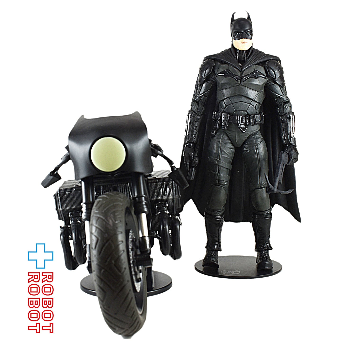 マクファーレン・トイズ DCマルチバース ザ・バットマン バットマン & バットサイクル アクションフィギュア セット ルース