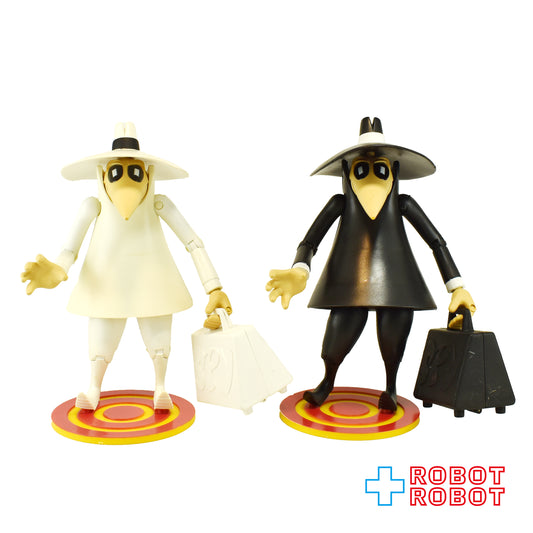 マッドマガジン スパイvsスパイ ブラック & ホワイト 2体セット アクションフィギュア 開封品