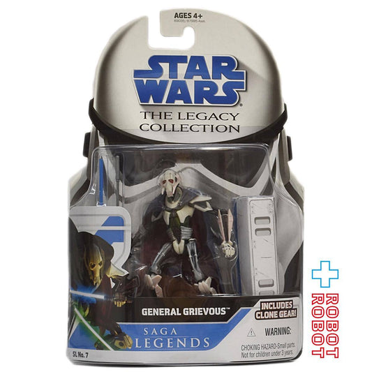 スター・ウォーズ LC2008 SL No.07 グリーヴァス将軍 レガシーコレクション 3.75インチ アクションフィギュア US版 未開封