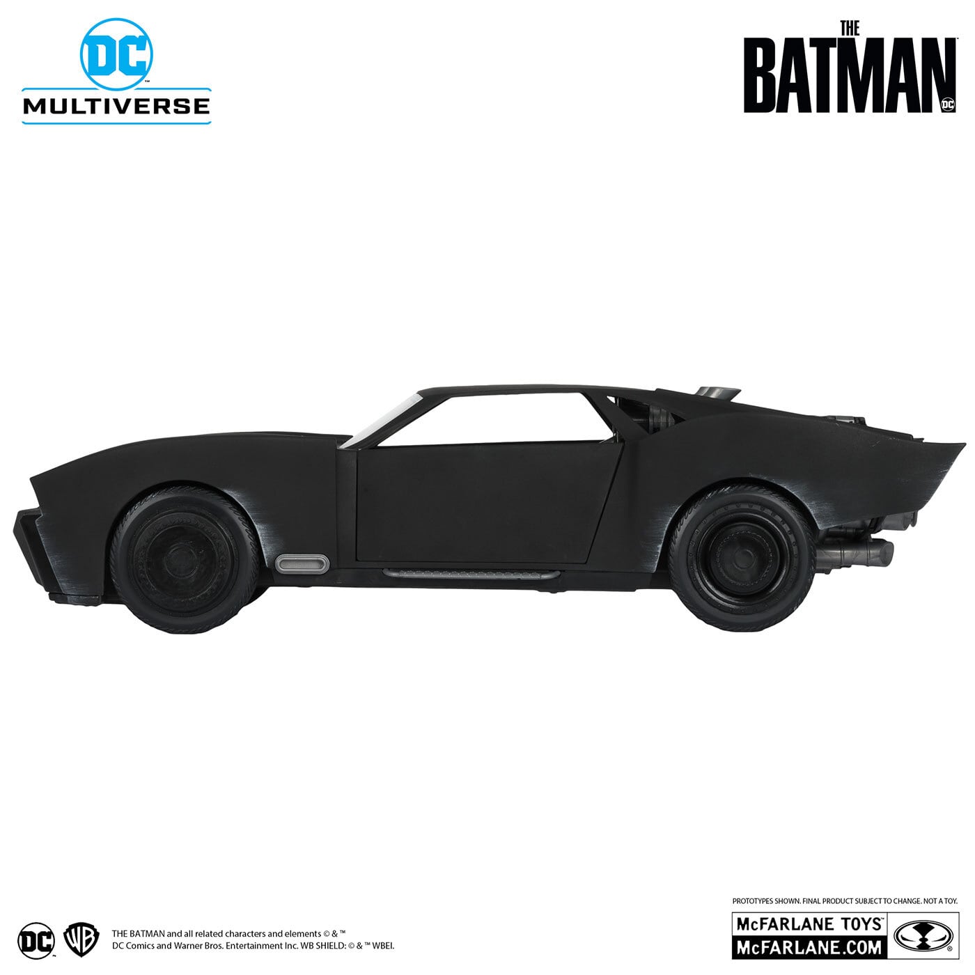 DC マルチバース ザ・バットマン バットモービル 7インチ ビークル 国内版 未開封