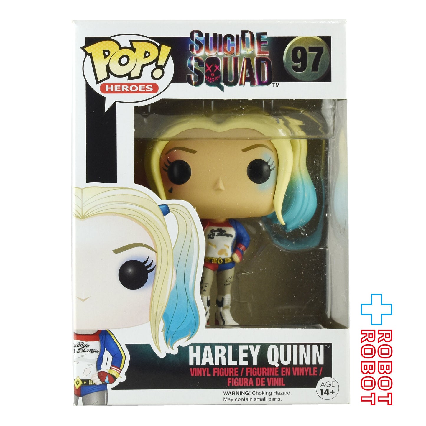 ファンコ POP! DC ヒーローズ 97 ザ・スーサイド・スクワッド ハーレイ・クイン ビニールフィギュア 箱付き
