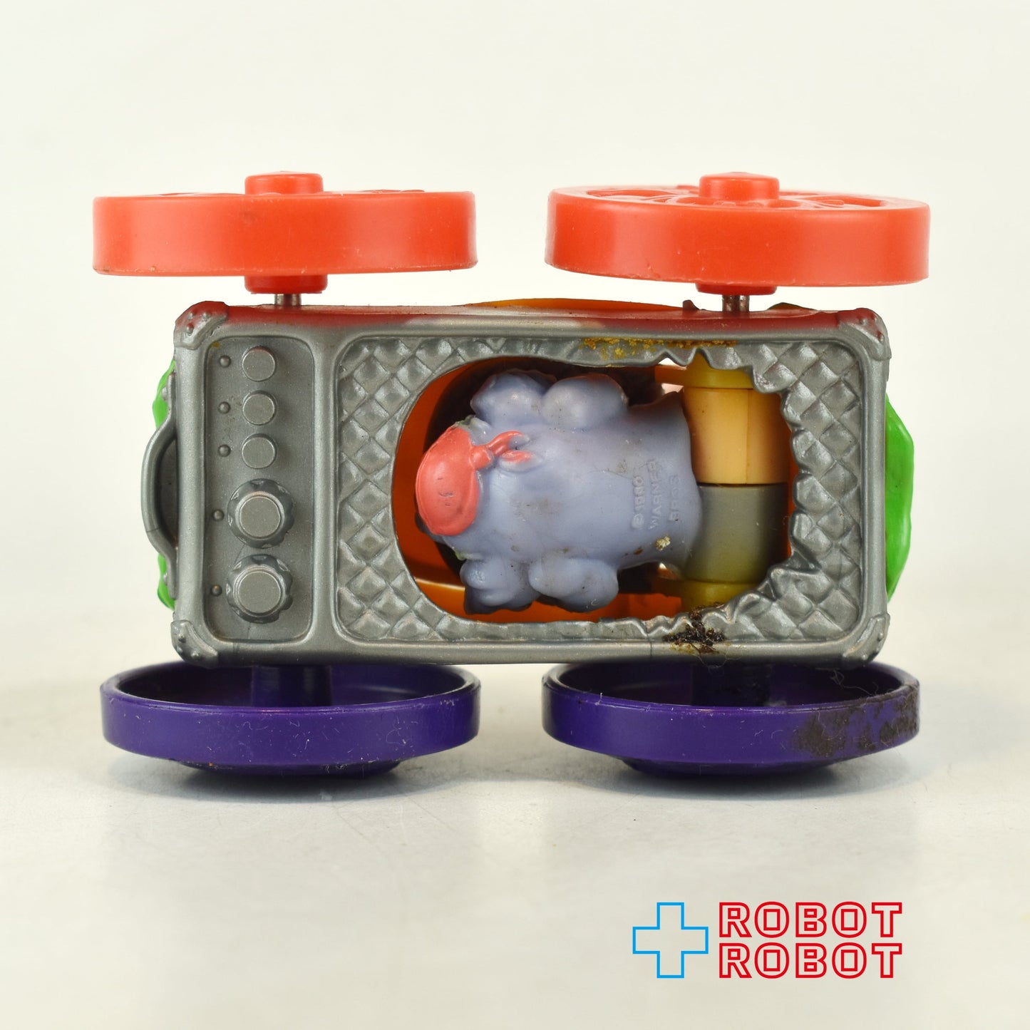 マクドナルド ワーナーブラザーズ ルーニー・テューンズ バスター・バニー & エルマイラ・ダフ フリップカー フィギュア ハッピーミールトイ 1990