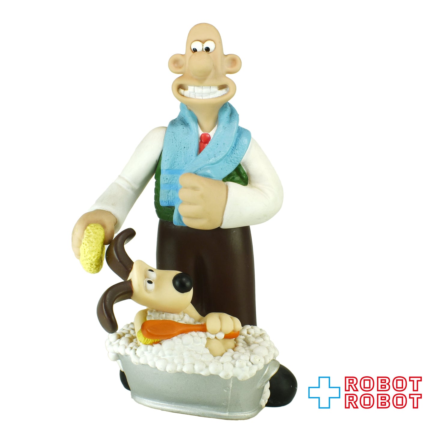 ユーロマーク社 ウォレスとグルミット バブルバス シャンプーボトル 1989