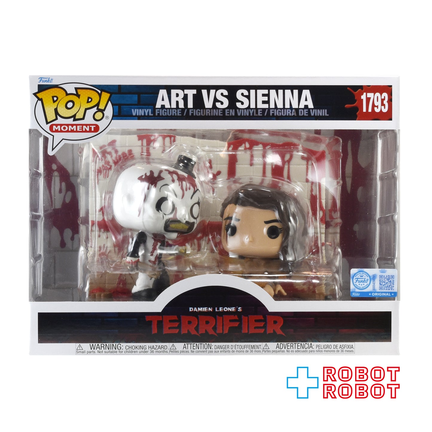 ファンコ POP! モーメント 1793 テリファー アート・ザ・クラウン アートvs シエナ ビニール 箱入未開封
