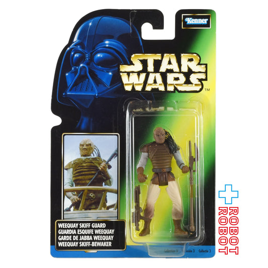 スター・ウォーズ POTF2 グリーンカード ウィークウェイ スキッフ・ガード EUロングピクチャーカード  3.75インチ アクションフィギュア 未開封