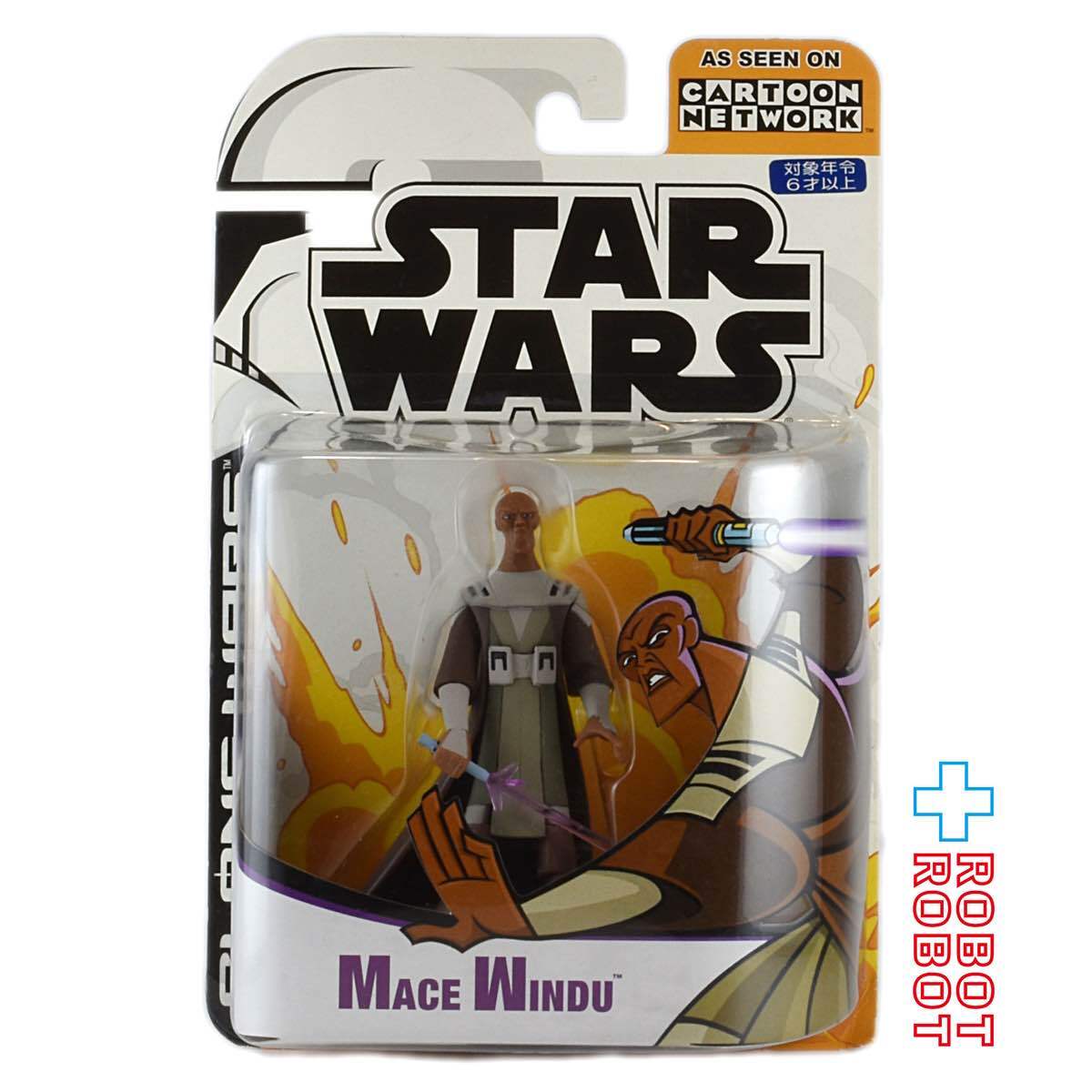 スター・ウォーズ クローン・ウォーズ CW 2003 クローン・ウォーズ・アニメイテッド メイス・ウィンドゥ 3.75インチ アクションフィギュア 国内版 未開封