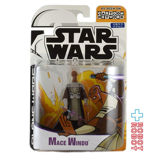 スター・ウォーズ クローン・ウォーズ CW 2003 クローン・ウォーズ・アニメイテッド メイス・ウィンドゥ 3.75インチ アクションフィギュア 国内版 未開封
