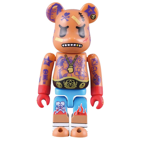 メディコム ベアブリック BE@RBRICK 100% TOKIDOKI ファイター シモーネ・レグノ デザイン ４号店商品