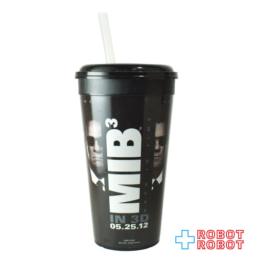 MIB3 メン・イン・ブラック3 in 3D プラスチック カップ ストロー付き 2012