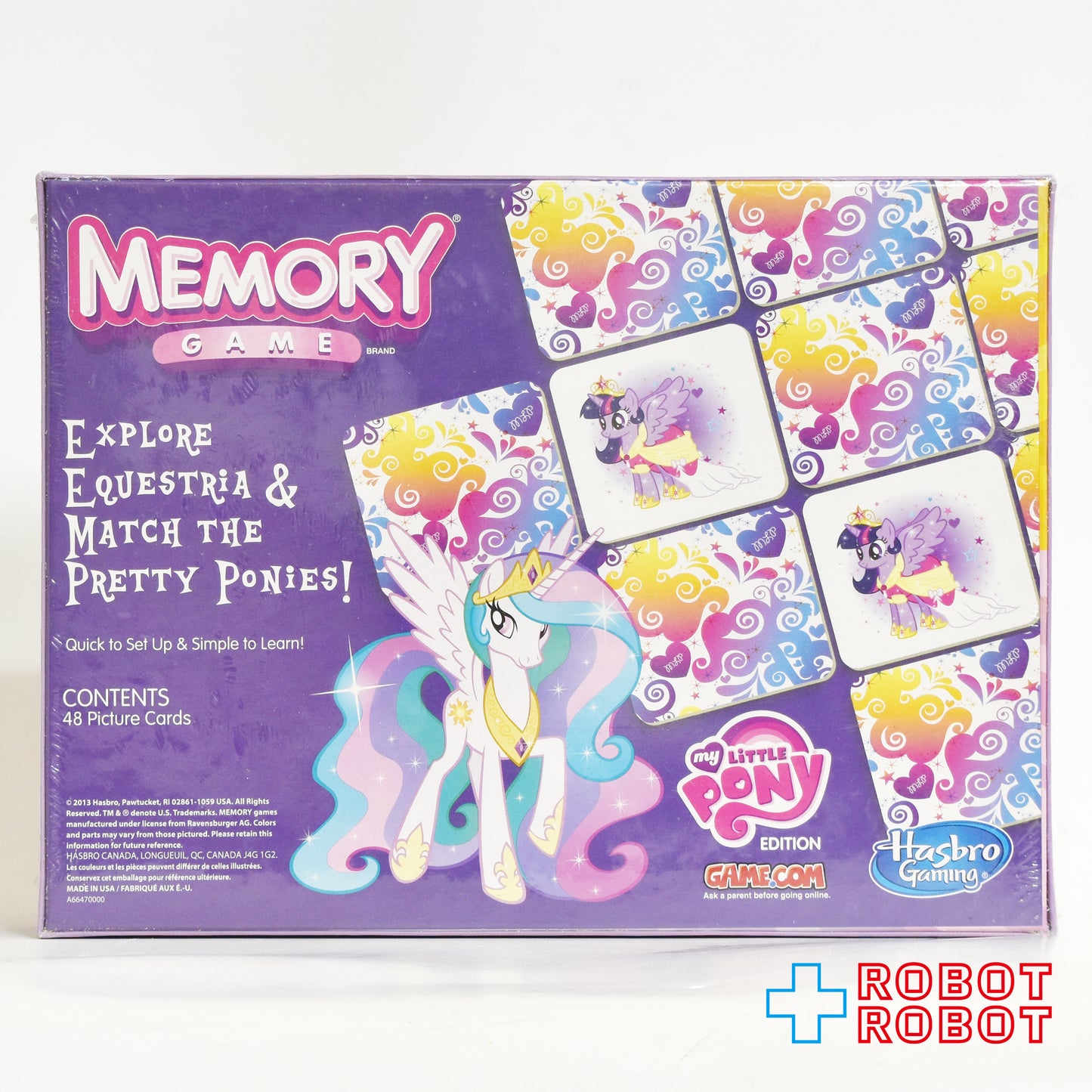 ハズブロ マイリトルポニー メモリーゲーム 2013 未開封