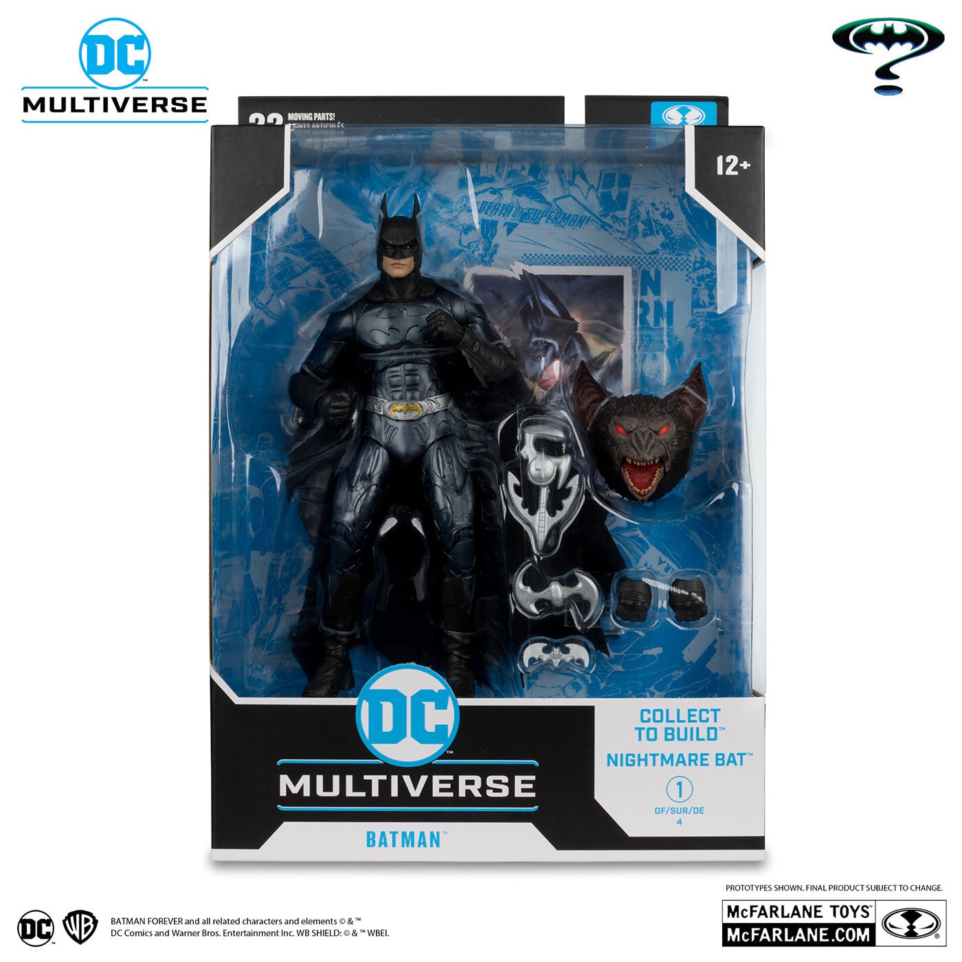 マクファーレン・トイズ DCマルチバース バットマン フォーエヴァー #282 バットマン 7インチ アクションフィギュア 国内版 未開封