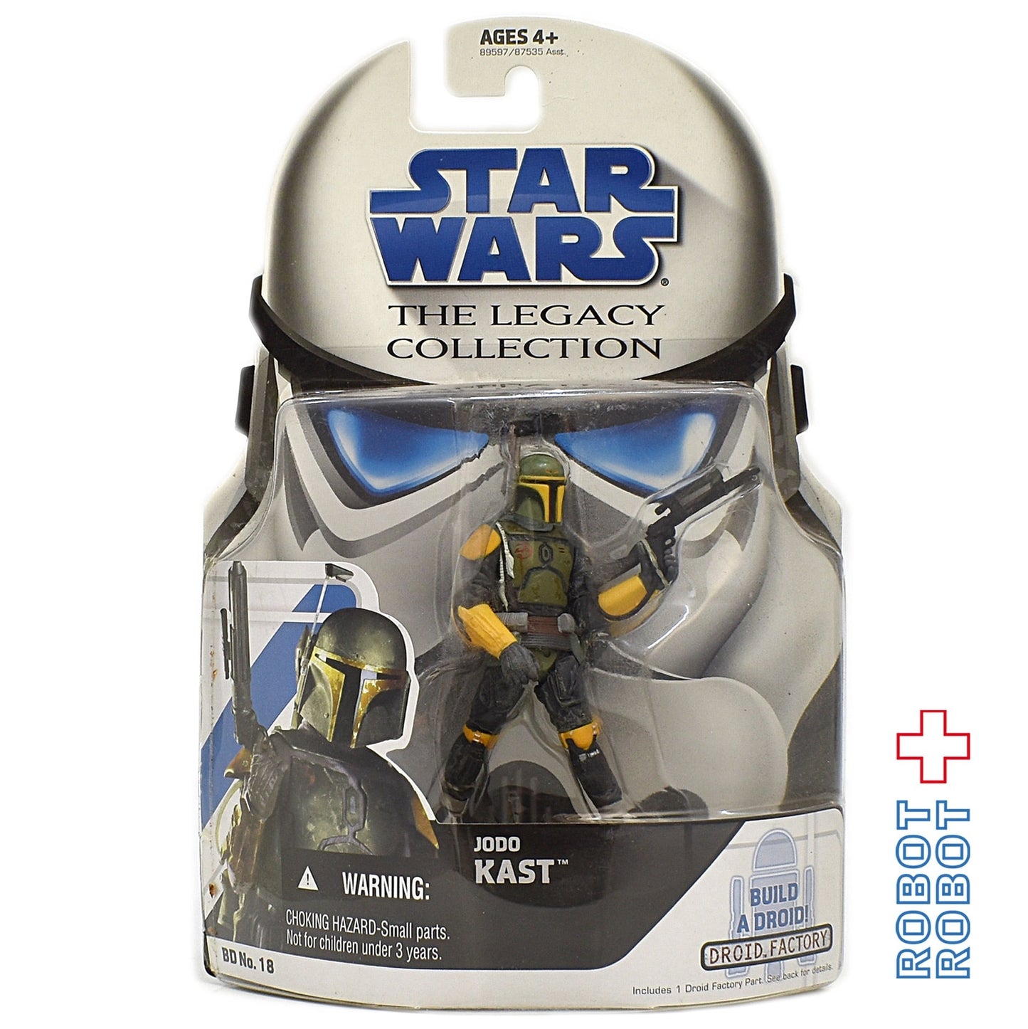 スター・ウォーズ LC2008 BD No.18 ジョドー・カスト [EU]レガシーコレクション 3.75インチ アクションフィギュア 未開封